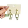 Personalidade Exagerada, Estilo de Férias, Brincos de Zircônia Super Brilhantes em Forma de Gota d'Água, Brincos de Temperamento de Luxo Leve, Brincos de Moda Estilo Palácio Retrô