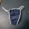 Tanga Desechable No Tejido Tanga en Forma de T Sudoración Vaporizada Belleza Azul Oscuro Unisex Elástico en Cintura y Piernas Tanga