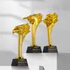 Trofeo Metálico Personalizado Gama Alta Gran Campeón Deportivo Baloncesto Fútbol Billar Honor Conmemorativo Fabricación de Trofeos Creativos
