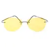 Gafas de Sol Ligeras sin Marco de Sapo para Hombre, Gafas a Prueba de Explosiones para Exteriores, Gafas Antirreflejos para Conducir, Día y Noche