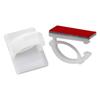 Clips Adhesivos para Cables sin Taladro, Clips Adhesivos para Cables, Clips de Fijación para Tiras de Luces LED, Sujetadores Adhesivos para Cables, Clips de Plástico