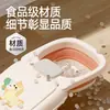 Silla de Champú para Niños para Uso en Casa, Cama de Champú Plegable para Niños, Herramienta Grande para Lavado de Cabello para Niñas y Niños