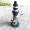 Promoción de Fábrica Estilo Mediterráneo Madera Océano 13cm Faro Pequeño Decoración Regalo Creativo Accesorios para Disparos