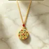 Estilo Étnico Liga Bússola Ornamento Pingente Acessório Pingente Tecido Sensação de Alto Padrão Decoração de Presente Lembrança de Viagem Venda por Atacado