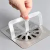 Adesivos Filtro Descartável para Ralo de Chão, Rede Autoadesiva Captura de Cabelo, Filtro Anti-Mosquito para Ralo, Adesivo Impermeável Anti-Entupimento para Ralo, Armadilha de Cabelo para Ralo para Banheiro, Chuveiro, Banheira e Pia, Fácil de Usar e Descartável
