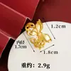 Anel de Trepadeira Borboleta Banhado a Ouro Tendência Moda Trepadeira Personalidade Rosa Versátil Joia Cor Duradoura Atacado