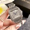 Reloj Estilo Chanel Nicho Elegante INS Versátil con Incrustaciones de Diamantes Estrellas Moda Reloj de Mujer Elegante Lujo Ligero Retro Simple