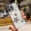 Marca da Moda Estrela Galvanizada Capa para iPhone15promax Película para Lente Apple 14pro 13/12 Feminina 11