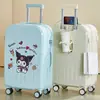 Maleta de Viaje Nueva 2025 para Mujeres, Maleta con Ruedas para Niños, Equipaje de Mano para Estudiantes Varones, Dibujos Animados de Anime, Ligera