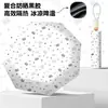 Paraguas Totalmente Automático para Niñas, Paraguas Retro de Aspecto Elegante para Mujeres, Doble Uso para Sol y Lluvia, Paraguas Plegable para Sombrilla, Protección Solar y Protección UV