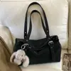 Moda Versátil Tendencia Otoño e Invierno 2025 Transfronteriza Bolso Coreano de Gran Capacidad para Mujer Bolso de Hombro Retro