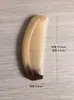 Peine de Cuerno Peine Pequeño Portátil Peine Masajeador para Flequillo Peine Meridiano de la Cabeza Antiestático Prevención de la Caída del Cabello para Hombres y Mujeres