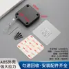 Cerrador de Puerta de Cuerda Sin Taladrar Puerta Corredera Hogareño Silencioso Amortiguador Puerta de Madera Telescópico Retorno Plástico Cerrador Automático de Puerta