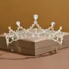 Conjunto de Princesa Luxuoso e Elegante para Noiva, Acessórios de Cabelo de Três Peças, Conjunto de Casamento de Alta Qualidade: Colar, Brincos, Coroa