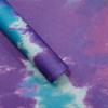 Papel de Seda Tie-Dye de Pensamiento de Siete Colores Papel de Tinta Papel para Envolver Flores Papel Fenghua DIY Hecho a Mano Florería Papel para Envolver Floral