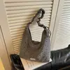 2026 Nova Bolsa Transversal Pequena Fresca Grande Capacidade Alça de Ombro de Bolinhas Bolsa de Ombro Única Estilo Preguiçoso Coreano Bolsa Tote