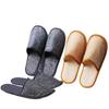 Pantuflas Desechables Hotel Estrella, Pantuflas Gruesas Antiderrapantes de Algodón y Lino de Verano para Hoteles, Hospitalidad en Casa y Casas de Huéspedes