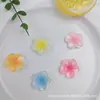 Parche de Resina de Flor de Cinco Pétalos DIY para Funda de Teléfono Decoración de Zapatos Accesorio para Pasador Flor de Resina Hecha a Mano
