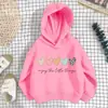 Sudadera con Capucha para Niña 2026 Nueva Estampado de Leopardo Corazón Macarrón Primavera y Otoño