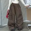 Conjunto Casual para Niña 2026 Otoño Nuevo Estilo: Camiseta de Manga Larga con Estampado de Letras y Pantalones Cargo para Niños Mayores