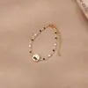 Joyería al por mayor: lapis lázuli natural, pulseras de perlas de lujo ligero de nicho, accesorios versátiles para niñas, joyería simple de alta gama