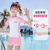 Trajes de Baño para Niñas 2025 Modelo Nuevo, Estilo Falda de Dos Piezas para Niños Mayores, Trajes de Baño para Bebés, Traje de Baño de Secado Rápido para Niñas de Verano al por Mayor