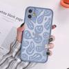 Funda para móvil Creative Melt Smiley para iPhone 14, Pro Max, piel esmerilada 11, funda protectora para Apple 12 y 13