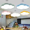 Lámpara de Techo para Dormitorio QINGYAO Yao Dopamina, 6 Diseños Nuevos de Flor de Trébol de Cuatro Hojas, Iluminación para el Cuidado de los Ojos para Habitación Infantil, Material de Hierro