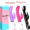 Muhuan Rabbit - Vibrador Duplo para Adultos - Masturbador Feminino - Silencioso