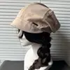 Nuevo Sombrero Holgado Vintage 2026 para Mujer, Sombrero de Estilo Japonés Perezoso para Clima Frío, Gorra Plana de Ala Corta, Circunferencia de Cabeza Grande, Gorra para Adelgazar la Cara
