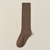 Calcetines largos para mujer hasta la pantorrilla, calcetines hechos a mano sin costuras en la puntera, algodón puro, para primavera, otoño e invierno, calcetines de rodilla alta