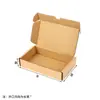 Suministro directo Caja de avión corrugada de papel Kraft caja para teléfono móvil caja de envío al por mayor ropa embalaje de té de frutas caja de papel para ferretería