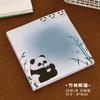 Notas Adhesivas de Panda Lindas Estudiante Bloc de Notas Portátil N Veces Pegatina Panda de Dibujos Animados Papelería Recompensa Pequeño Regalo Lindo
