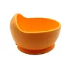 Tazón de Comida para Bebé Transfronterizo con Ventosa Tazón de Comida para Bebé Entrenamiento Anticaídas Comer Tazón de Caracol Silicona Tazón para Niños