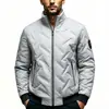 Abrigo de algodón de invierno para hombre, chaqueta de invierno nueva con cuello alto, estilo corto, chaqueta cálida acolchada de algodón, abrigo de algodón engrosado