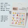 Gemas Faciais Brilhantes com Strass em Formato de Coração Acrílico Diamante Pérola Adesivos Faciais Populares Transfronteiriços do Fabricante