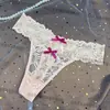 Nuevas bragas de encaje para mujer, tanga sexy de talla grande para mujer, pantalón T, bragas sexys de encaje transparente con entrepierna de algodón