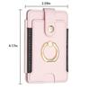 Para iPhone Samsung Huawei Xiaomi capa de telefone universal capa de cartão porta-cartão carteira universal