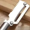 Faca de descascar multifuncional para descascar rapidamente, uma ferramenta de cozinha prática, portátil e útil para descascar frutas, batatas e vegetais