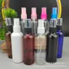Frasco Borrifador Transparente 100ml Frasco Plástico 80/120ml Frasco Borrifador Pet Frasco Dispenser de Água Cosmético Frasco Borrifador Desinfetante