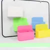 Caja de almacenamiento de tiza soluble en agua, soporte de plástico para bolígrafos, pizarra magnética, caja de almacenamiento para pizarra, caja de papelería, venta directa de fábrica