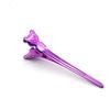 Clip de Cabello de Aluminio Sin Costuras Colorido de Oso Lindo Partición de Posicionamiento de Salón de Belleza Clip de Pato Pinza para Peinar Cabello Rizado