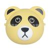 Porta-moedas Criativo de Silicone de Urso Desenho Animado, Bolsa Transversal Pequena Fofa para Crianças, Bolsa Pequena de Armazenamento, Infantil e Leve