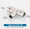 Conector de 9.5 mm Cobre Electrochapado Resistente a Alta Presión Tipo de Conexión Rápida Base de Aspersor Conector de Cobre de Alta Presión Aspersor para Refrigeración por Neblina