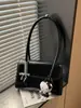 Moda Retro Bolso de Hombro Único Sobaco Comercio Transfronterizo Nueva Moda Alta Gama Cuero Aceitado Bolso de Mano para Desplazamiento Bolso Tote