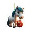 Novo produto transfronteiriço: Passeios de Cavalinho Animal para Pessoas de Natal, Decorações de Árvore de Natal para Festivais em Família