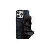 Pulsera de Bufanda de Seda Elástica Plisada de Color Sólido Adecuada para Funda de Teléfono Iphone17 Apple 18Pro Max 16Pro Funda Suave