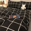 Conjunto de Cuatro Piezas para Niños Dormitorio de Estudiantes Juego de Tres Piezas Dormitorio Dormitorio Cama Superior e Inferior Funda Nórdica Sábana Funda de Almohada Individual