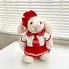 Solo Ropa de Muñeca/Ropa Hecha a Mano para Muñeca Conejo Jc Bonnie, Pijama, Vestido Mismo Estilo del Pequeño Libro Rojo, Conjunto para Muñeca de 32cm, Lindo