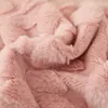 Fábrica de Origem Travesseiro Macio, Amigo da Pele, Que Não Solta Fiapos, Almofada Decorativa para Sofá de Sala de Estar com Textura de Pelo de Coelho Sintético